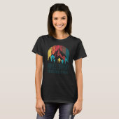 Bryce Canyon National Park Retro Distress Gift T-shirt (Voorkant volledig)