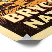 Bryce Canyon National Park Retro Poster (Hoek)