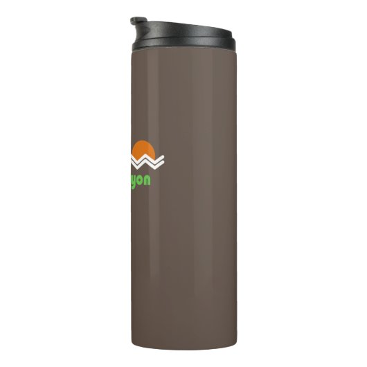 Bryce Canyon National Park Retro Thermosbeker (Geroteerd rechts)