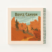 Bryce Canyon National Park Rock Formations Notitieboek (Achterkant)