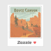 Bryce Canyon National Park Rock Formations Sticker (Vel)
