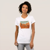Bryce Canyon National Park Rock Formations T-shirt (Voorkant volledig)