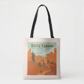 Bryce Canyon National Park Rock Formations Tote Bag (Voorkant)