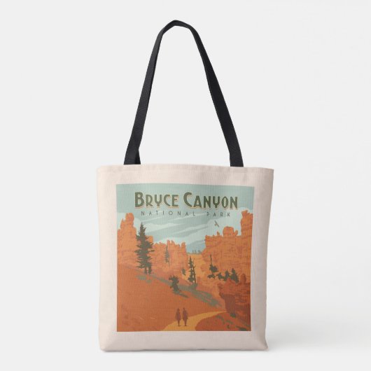 Bryce Canyon National Park Rock Formations Tote Bag (Achterkant)