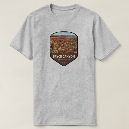 Bryce Canyon National Park Schild T-shirt (Design voorkant)