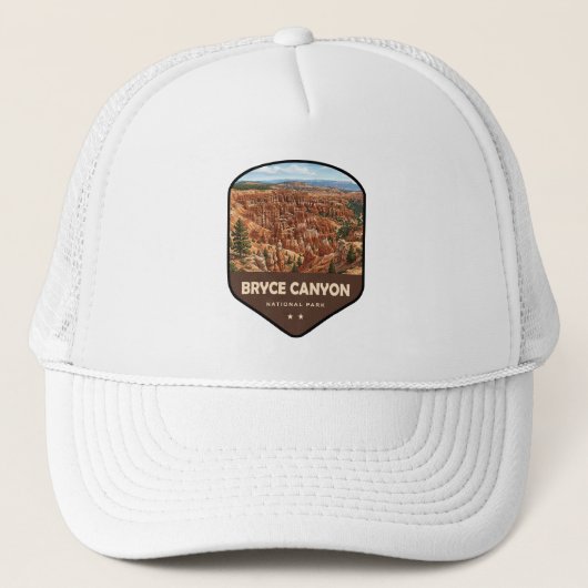 Bryce Canyon National Park Schild Trucker Pet (Voorkant)