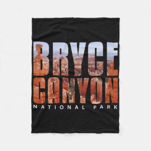 Bryce Canyon National Park-souvenir Cadeau-kampere Fleece Deken
