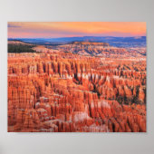 Bryce Canyon National Park Sunset Poster (Voorkant)