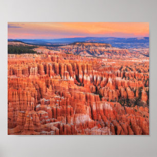 Bryce Canyon National Park Sunset Poster