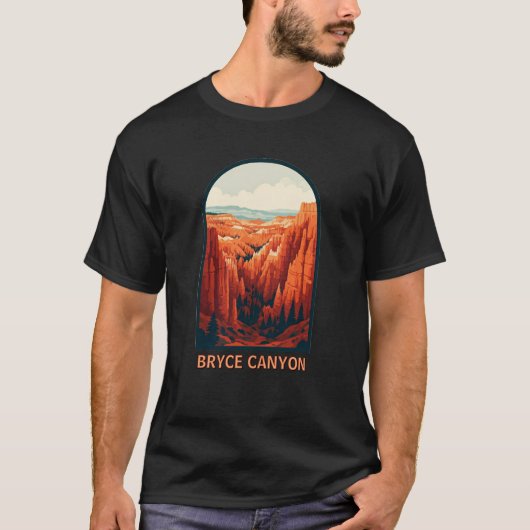 Bryce Canyon National Park T-Shirt (Voorkant)
