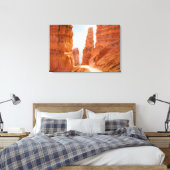 Bryce Canyon National Park Trail Canvas Afdruk (Insitu (Slaapkamer))