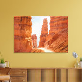 Bryce Canyon National Park Trail Canvas Afdruk (Insitu (Woonkamer))