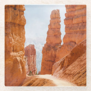 Bryce Canyon National Park Trail Glazen Onderzetter