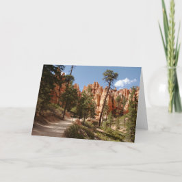 Bryce Canyon National Park Trail Notitiekaartje