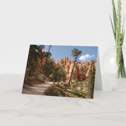 Bryce Canyon National Park Trail Notitiekaartje (Voorkant)