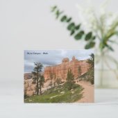Bryce Canyon National Park Trail - Utah Briefkaart (Staand voorkant)