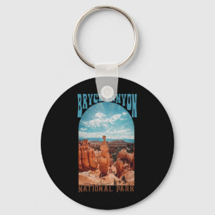 Bryce Canyon National Park Trail Verken Utah Kampe Sleutelhanger