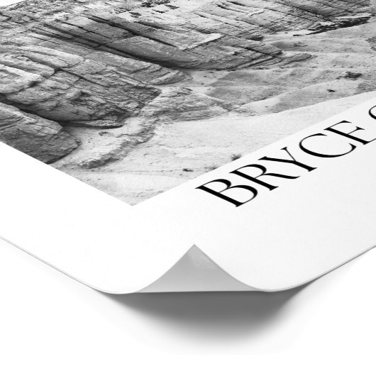 Bryce Canyon National Park Utah Arch Fotoprint Poster (Hoek)