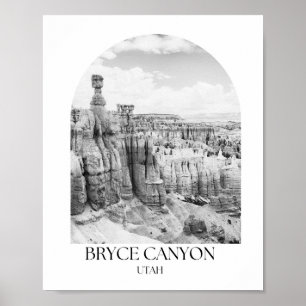 Bryce Canyon National Park Utah Arch Fotoprint Poster