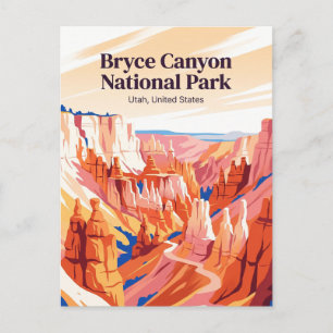 Bryce Canyon National Park Utah Briefkaart