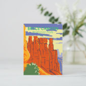 Bryce Canyon National Park Utah  Briefkaart (Staand voorkant)