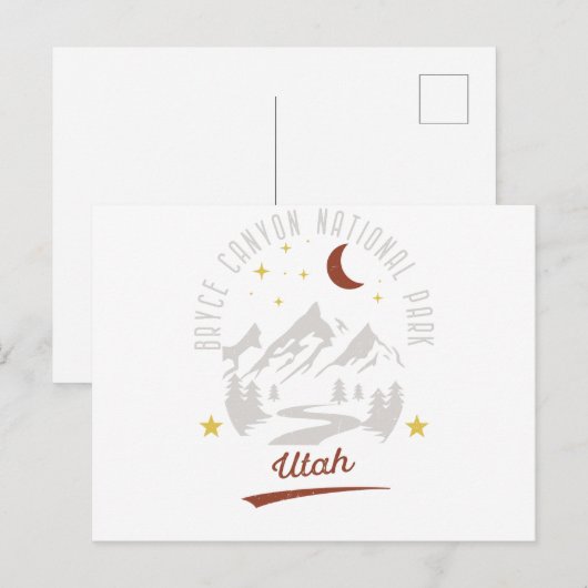  Bryce Canyon National Park Utah Briefkaart (Voorkant / Achterkant)