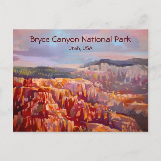 Bryce Canyon National Park, Utah Briefkaart (Voorkant)