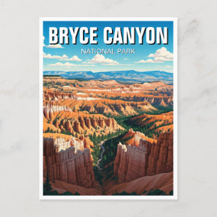 Bryce Canyon National Park Utah Briefkaart