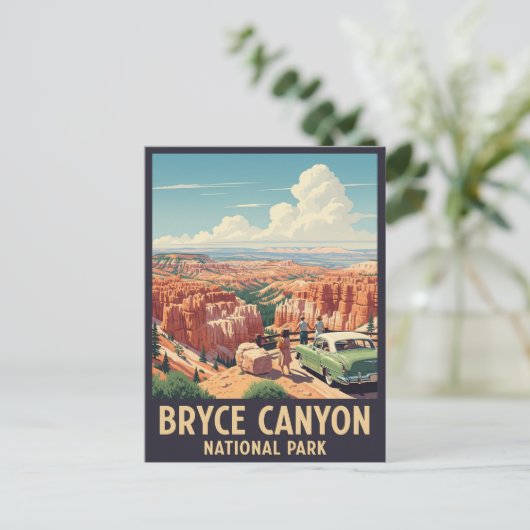  Bryce Canyon National Park Utah Briefkaart (Staand voorkant)