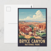  Bryce Canyon National Park Utah Briefkaart (Voorkant / Achterkant)