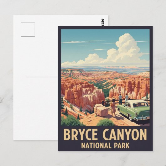  Bryce Canyon National Park Utah Briefkaart (Voorkant / Achterkant)