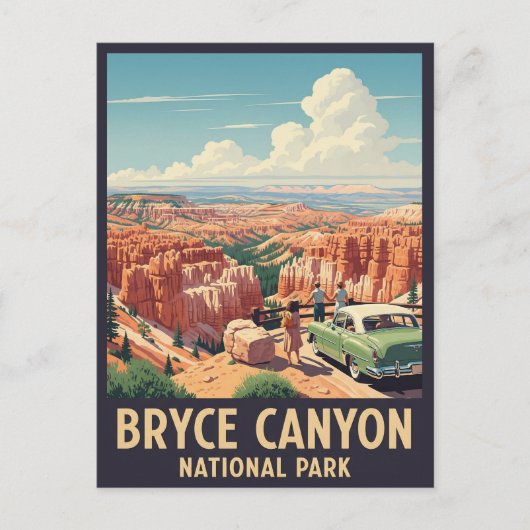 Bryce Canyon National Park Utah Briefkaart (Voorkant)