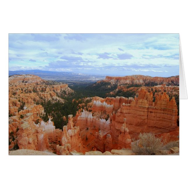 Bryce Canyon National Park, Utah, Card (Voorkant Horizontaal)