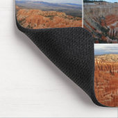 Bryce Canyon National Park, Utah, Collage Mousepad Muismat (Hoek)