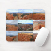 Bryce Canyon National Park, Utah, Collage Mousepad Muismat (Met muis)