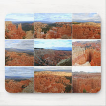 Bryce Canyon National Park, Utah, Collage Mousepad