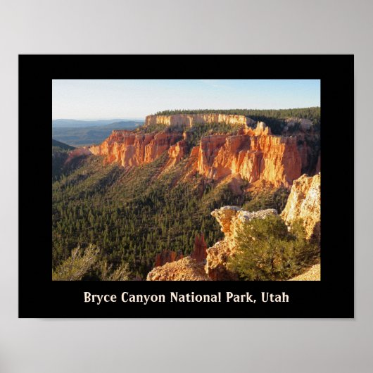Bryce Canyon National Park, Utah Design Poster (Voorkant)