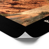 Bryce Canyon National Park, Utah Design Poster (Hoek)