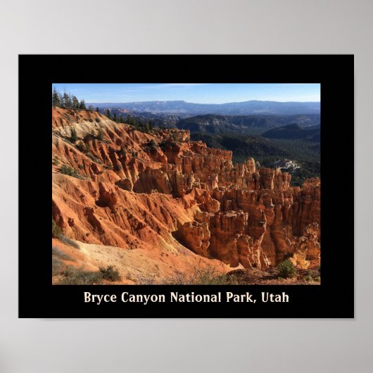 Bryce Canyon National Park, Utah Design Poster (Voorkant)