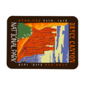 Bryce Canyon National Park Utah Distress Magneet (Horizontaal)