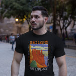 Bryce Canyon National Park Utah Distress T-shirt<br><div class="desc">Bryce Canyon vectorkunstwerk ontwerp. Het park is een spuitreservaat in het zuiden van Utah,  bekend om gekruiste hadots,  die spinvormige rotsformaties zijn.</div>