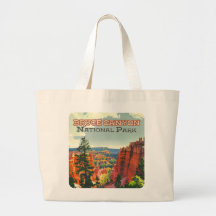 Bryce Canyon National Park Utah Hoodoo Retro