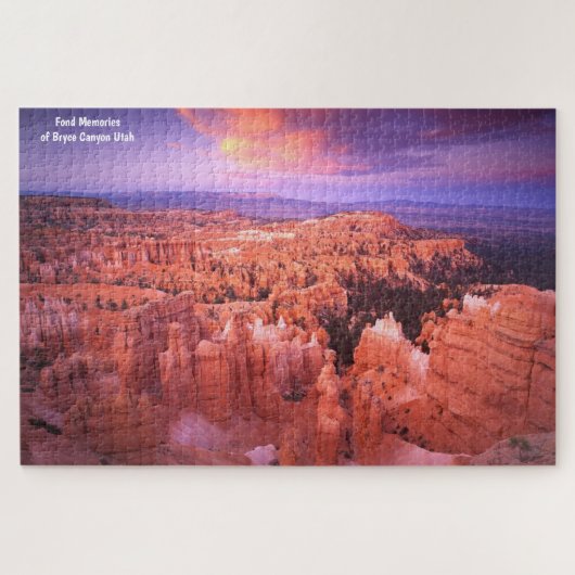 Bryce Canyon National Park Utah. Jigzaag Puzzle Legpuzzel (Horizontaal)