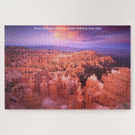 Bryce Canyon National Park Utah. Jigzaag Puzzle Legpuzzel (Horizontaal)