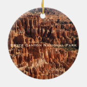 Bryce Canyon National Park Utah Landscape Ornament (Achterkant)