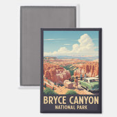  Bryce Canyon National Park Utah Magneet (Voorkant / Achterkant)