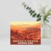 Bryce Canyon National Park Utah Mountains Briefkaart (Staand voorkant)