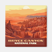 Bryce Canyon National Park Utah Mountains Magneet (Voorkant)
