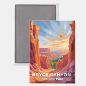Bryce Canyon National Park | Utah Reizen Magneet (Voorkant / Achterkant)