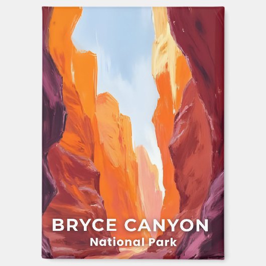 Bryce Canyon National Park | Utah Reizen Magneet (Voorkant)